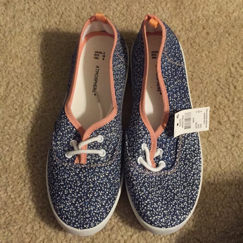 Navy shoes